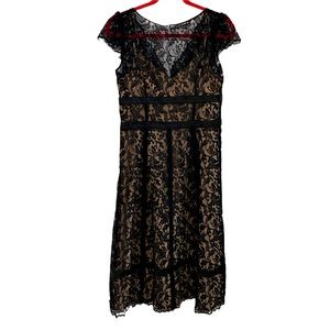 Classic Ann Taylor Loft Lace Overlay Dress -- NWT!